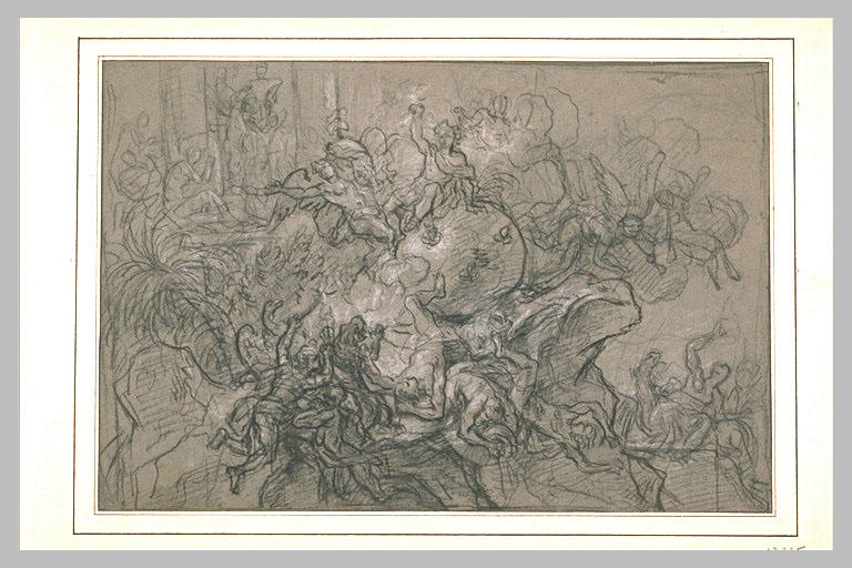 Etude pour un plafond