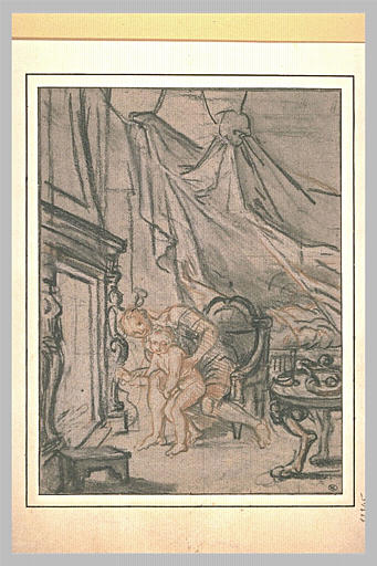 L'Amour réfugié dans la maison d'Anacréon