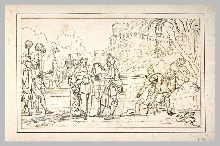 Eliézer et Rebecca au puits