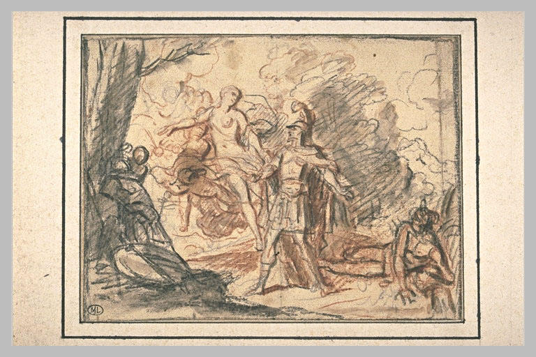 Vénus donnant des armes à Enée