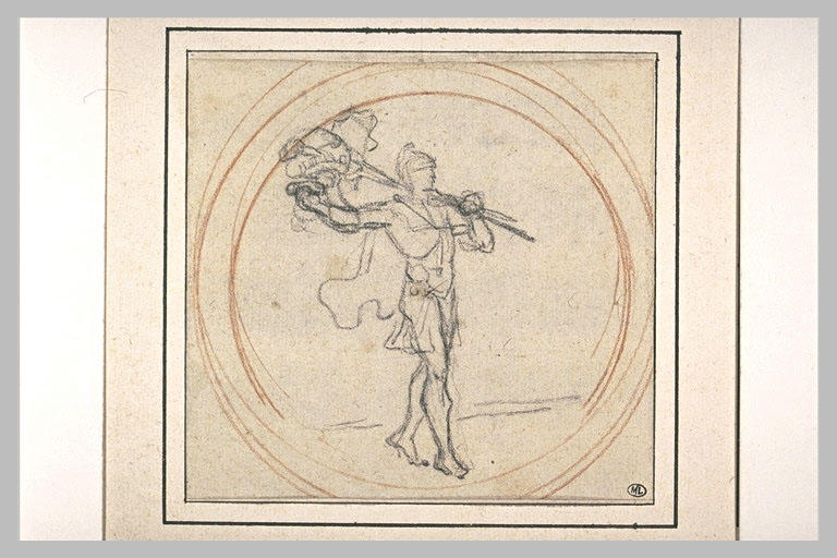 Projet de médaille : Patefacti Germaniae Aditus