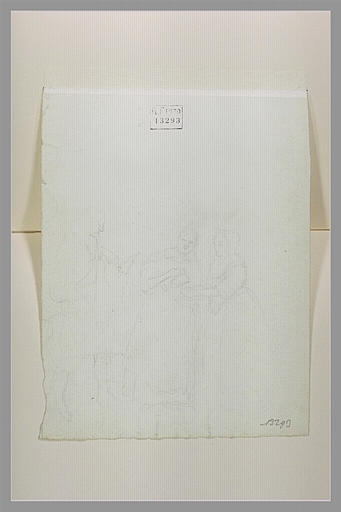 Femmes servant à boire à un homme