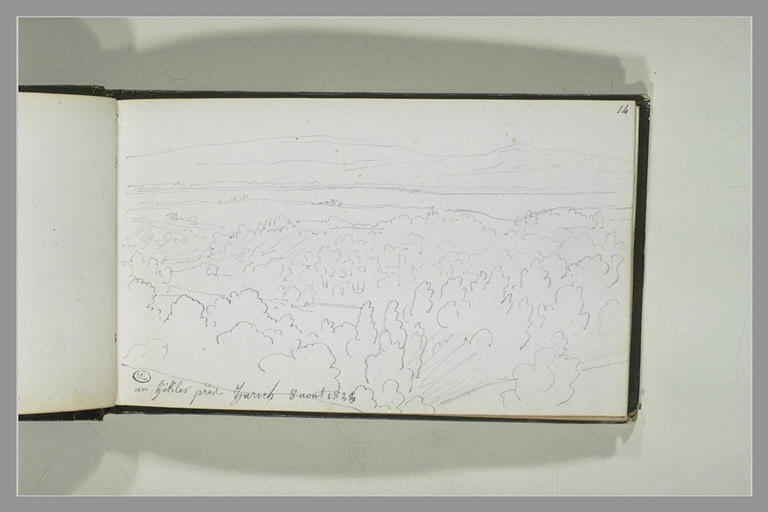 Paysage : au Hökler près Zürich