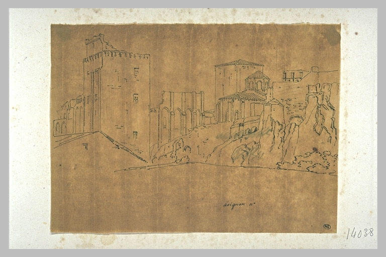 Constructions médiévales ruinées