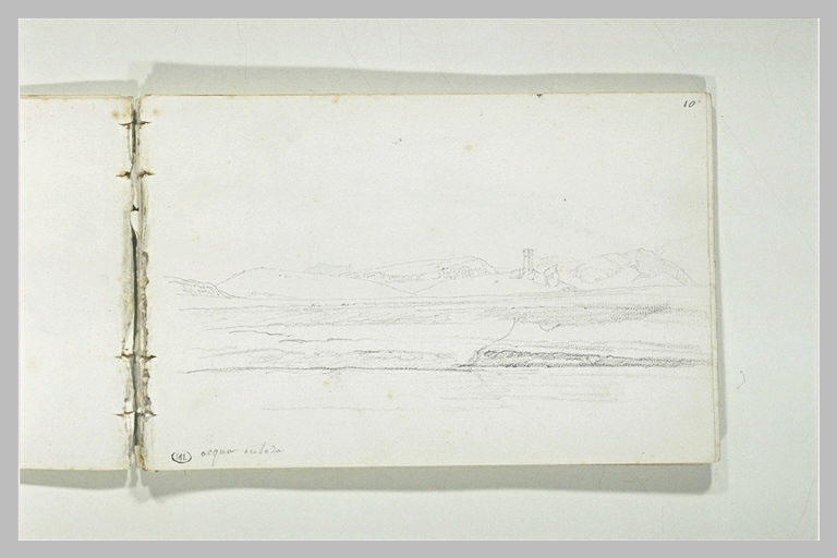 Paysage vue de l'Aqua Acetosa