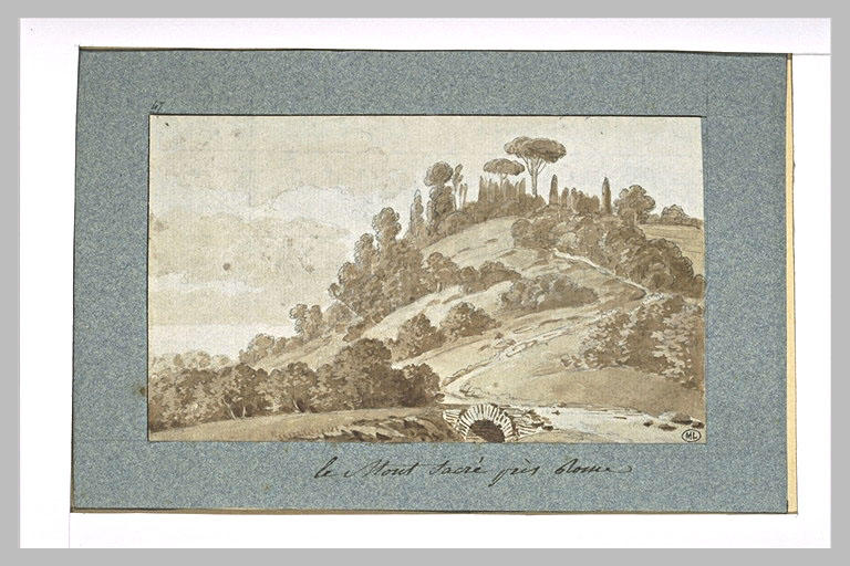 Le Mont sacré à Rome