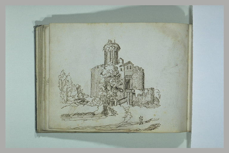 Paysage avec une forteresse