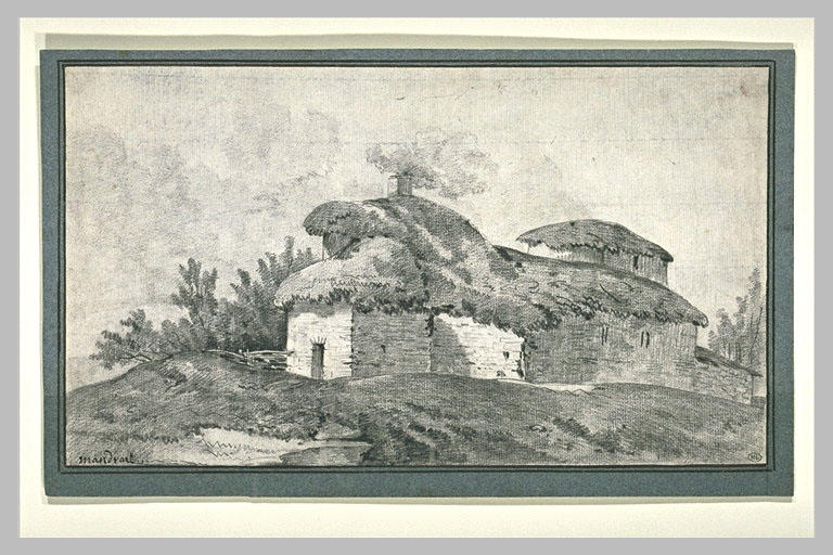 Chaumière dans la campagne