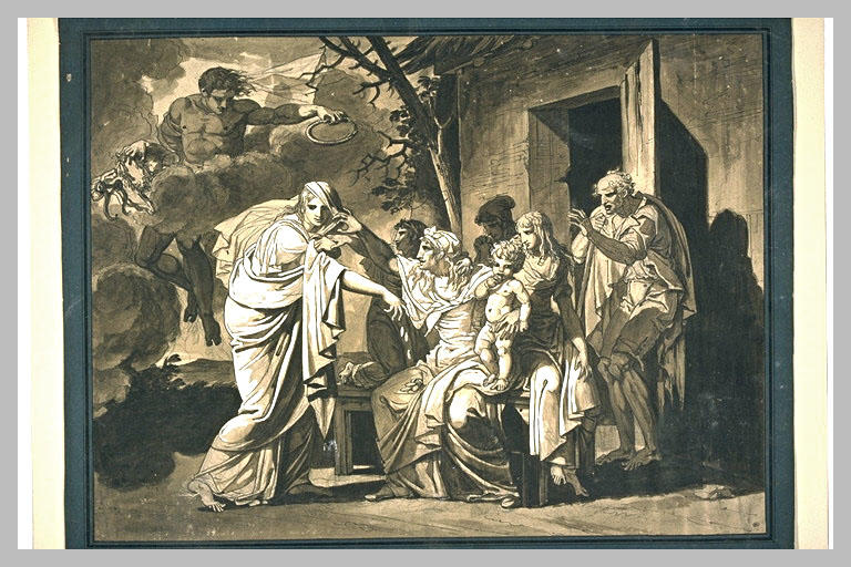 Scène de charité