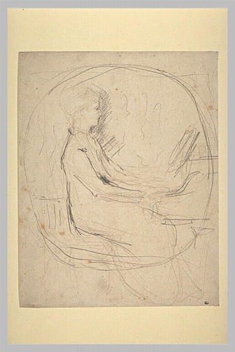 Jeune femme au piano
