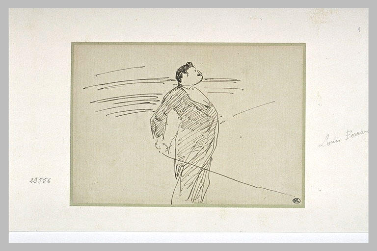 Portrait de Louis Fernando, directeur de cirque