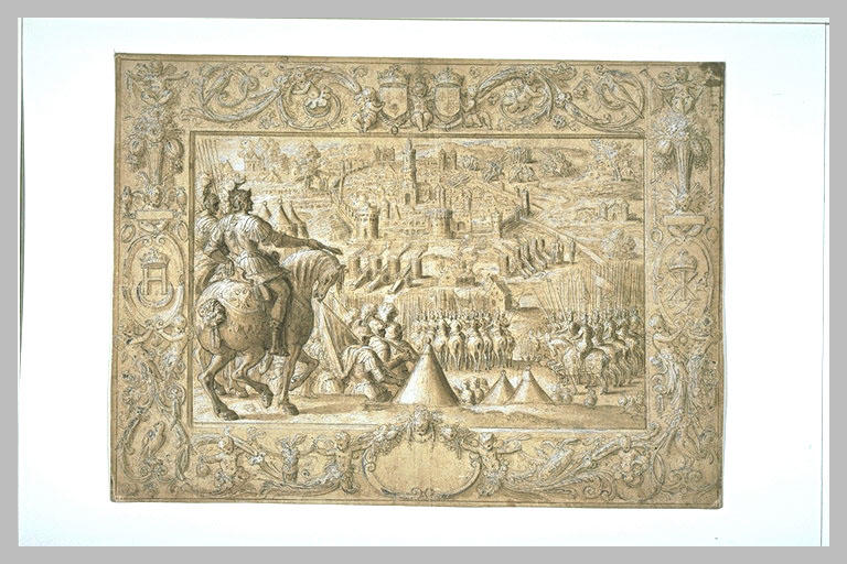 Le siège de Metz par les troupes impériales