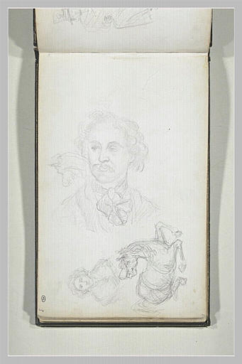 Portraits, et étude de cheval