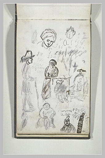 Feuille de caricatures