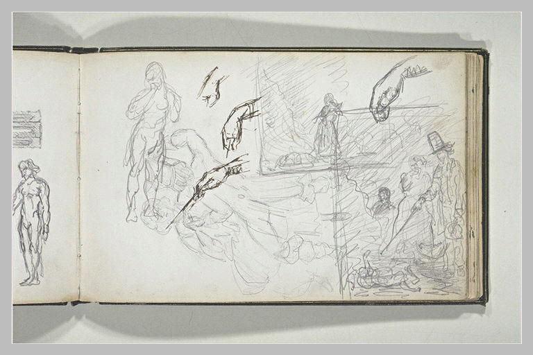 Etudes de mains, et scènes