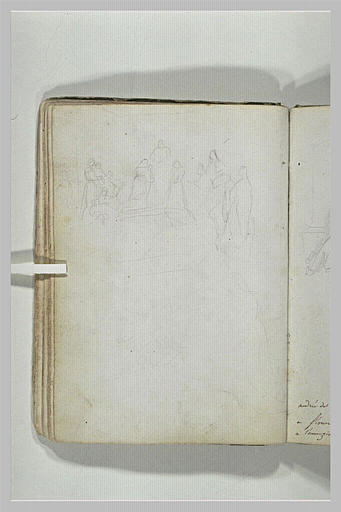 Etude d'après une composition religieuse