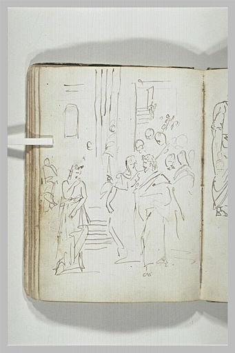 Composition religieuse d'après les maîtres