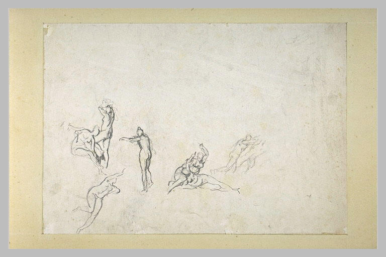 Plusieurs études de nus