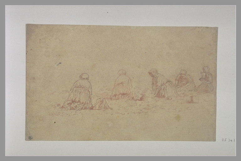 Cinq études de lavandières