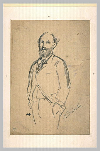 Portrait d'Edouard Manet