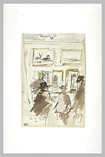 A l'Exposition de peinture