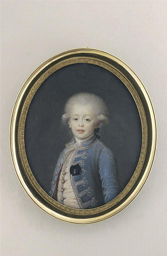 Portrait de Louis Antoine de Bourbon, duc d'Angoulême, enfant