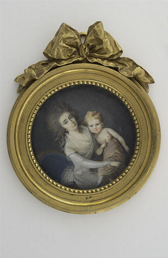 Jeune femme et enfant