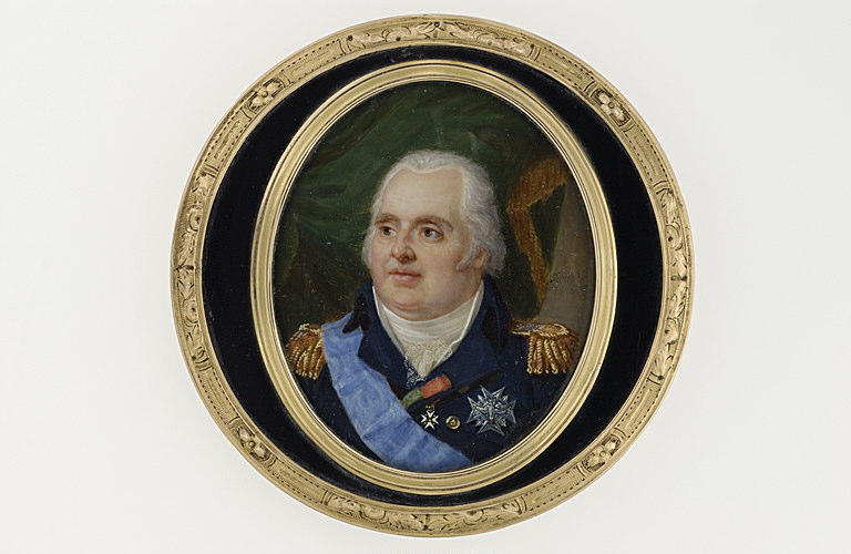 Portrait de Louis XVIII, roi de France