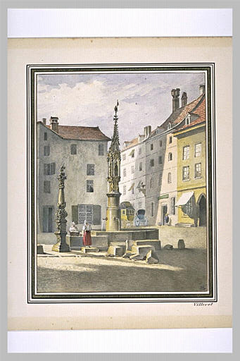 Place d'une petite ville