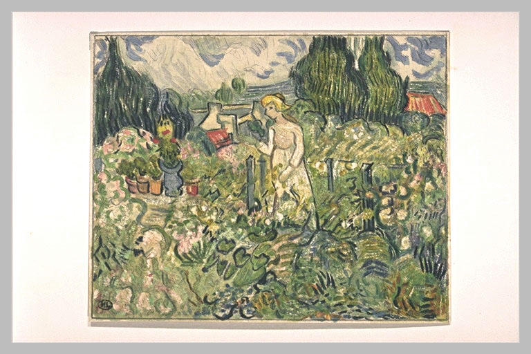 Mademoiselle Gachet dans le jardin d'Auvers-sur-Oise
