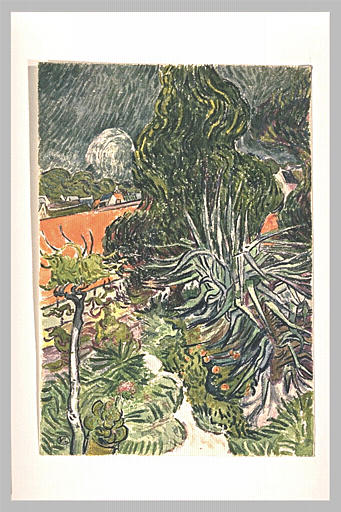 Le jardin du Docteur Gachet à Anvers-sur-Oise