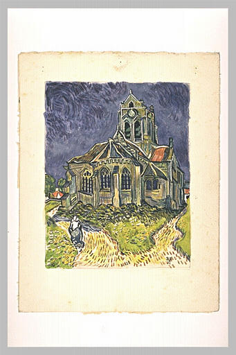 L'église d'Auvers-sur-Oise