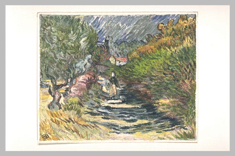 Route à Saint-Rémy