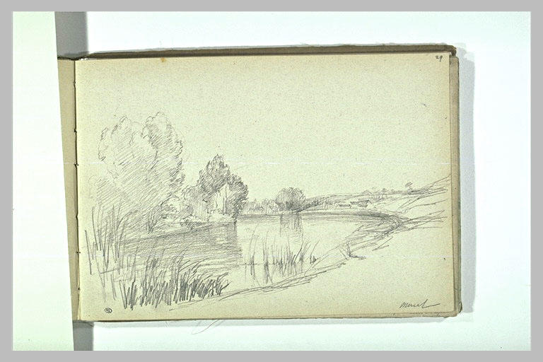 Les bords d'un fleuve