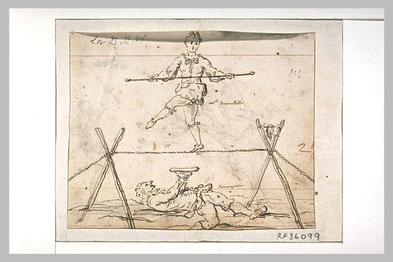 Funanbule et mendiant