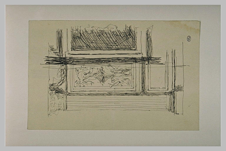 Fragment de décor architectural