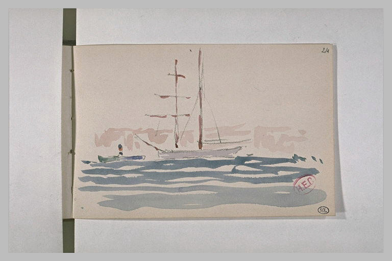Barque et voilier