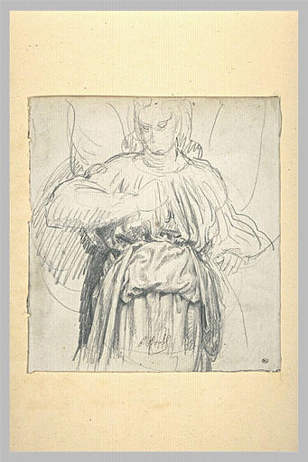 Figure d'ange, vu de face