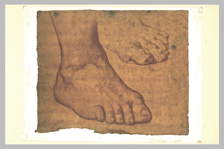 Deux études de pieds