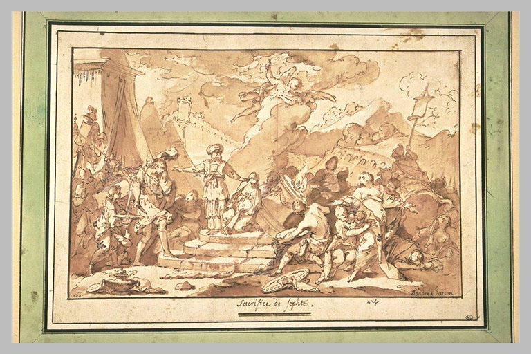 Le sacrifice de la fille de Jephté