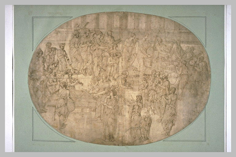 Etude pour un plafond : La Musique