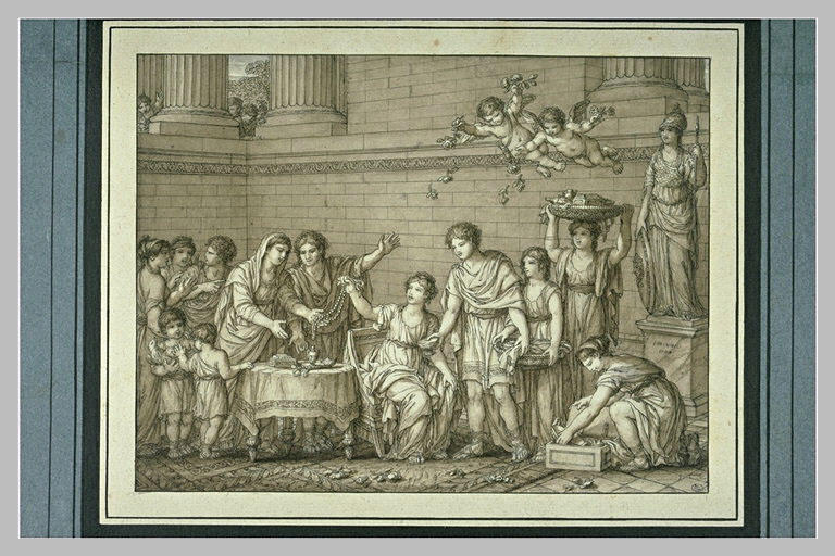 Remise des présents à la future épousée