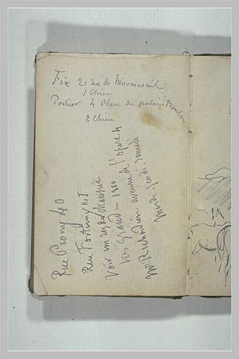 Note d'adresses