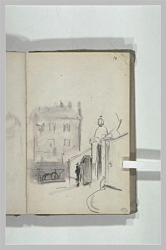 Mur d'enceinte dans une ville