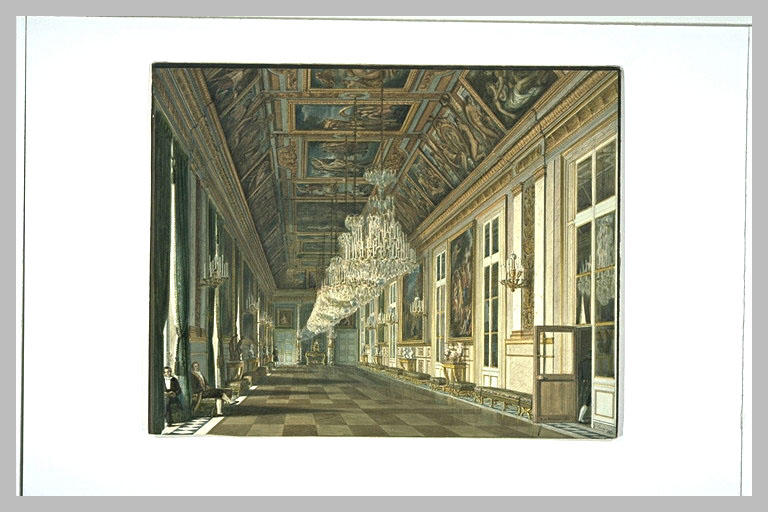 La galerie des ambassadeurs au palais des Tuileries
