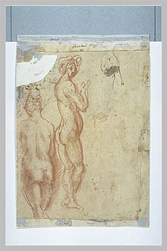 Deux études de femmes nues