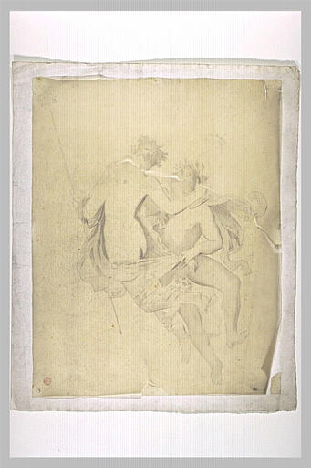 Un couple s'envolant dans les airs