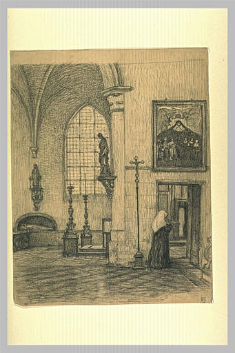 Louvain église du Béguinage, intérieur