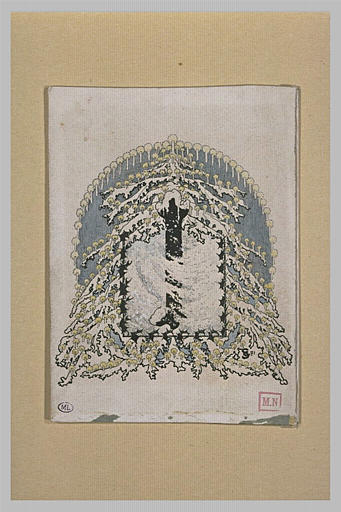 Le Rêve : sapin sous la neige