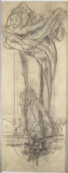 Projet d'affiche : Sarah Bernhardt en Médée